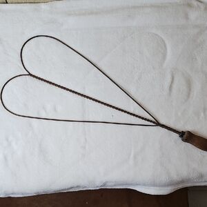 Vintage Metal Wooden Handled Rug Beater
